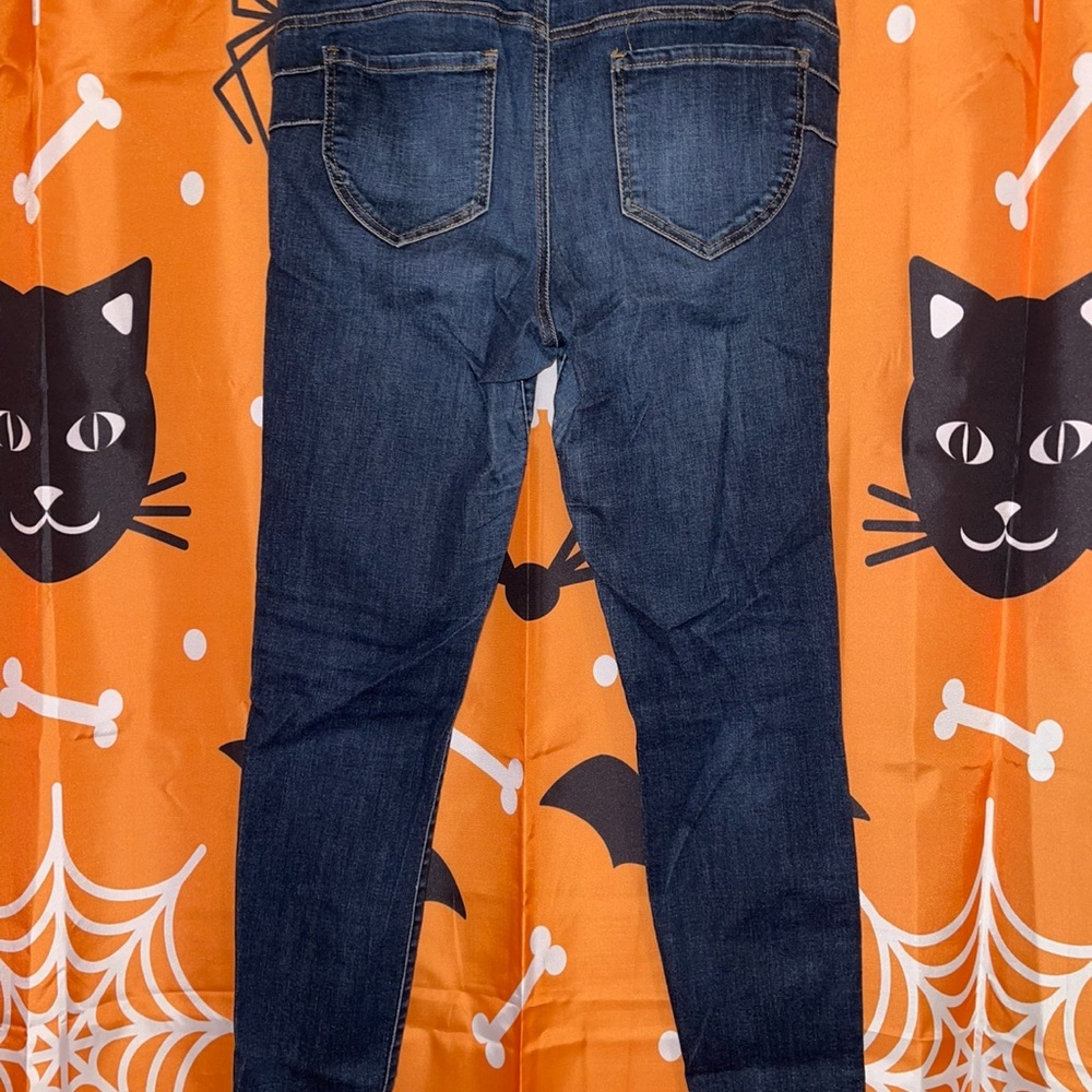 Women's Dark Blue Jeans - Picture 2 of 3
